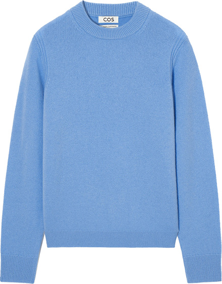 Sweaters for women: COS Pure Cashmere Sweater | 40plusstyle.com