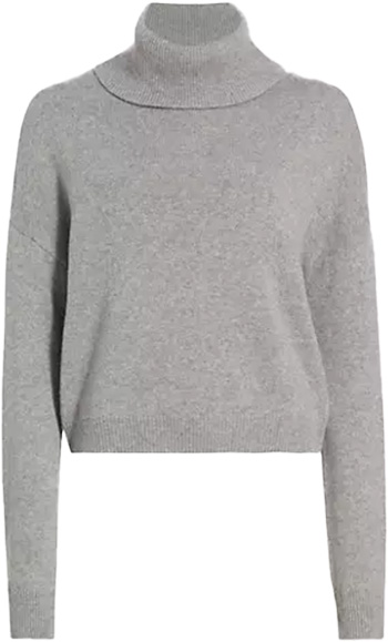 Sweaters for women: Ramy Brook Brianna Funnel Neck Sweater | 40plusstyle.com