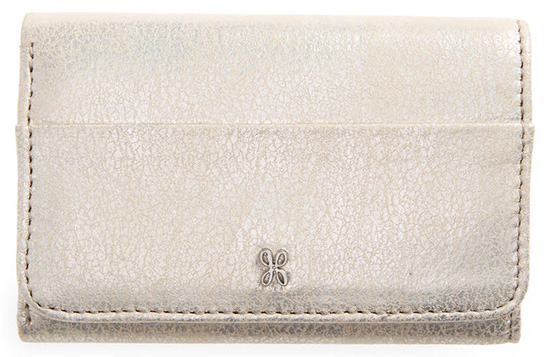 HOBO Jill Trifold Leather Wallet | 40plusstyle.com