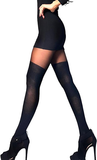 MILA MARUTTI Low Waist Pantyhose and Tights Sheer & Opaque