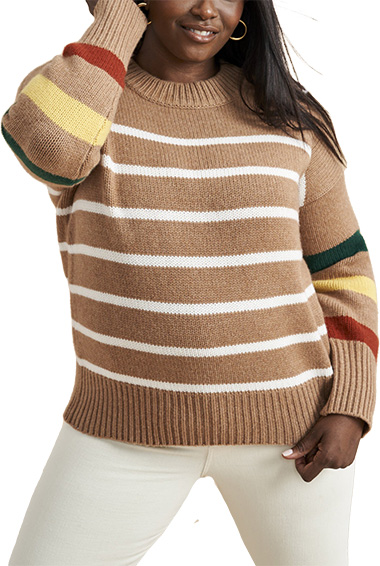 La Ligne Marine Stripe Sweater | 40plusstyle.com