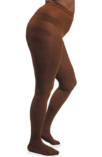 nude barre Footed Opaque Tights | 40plusstyle.com