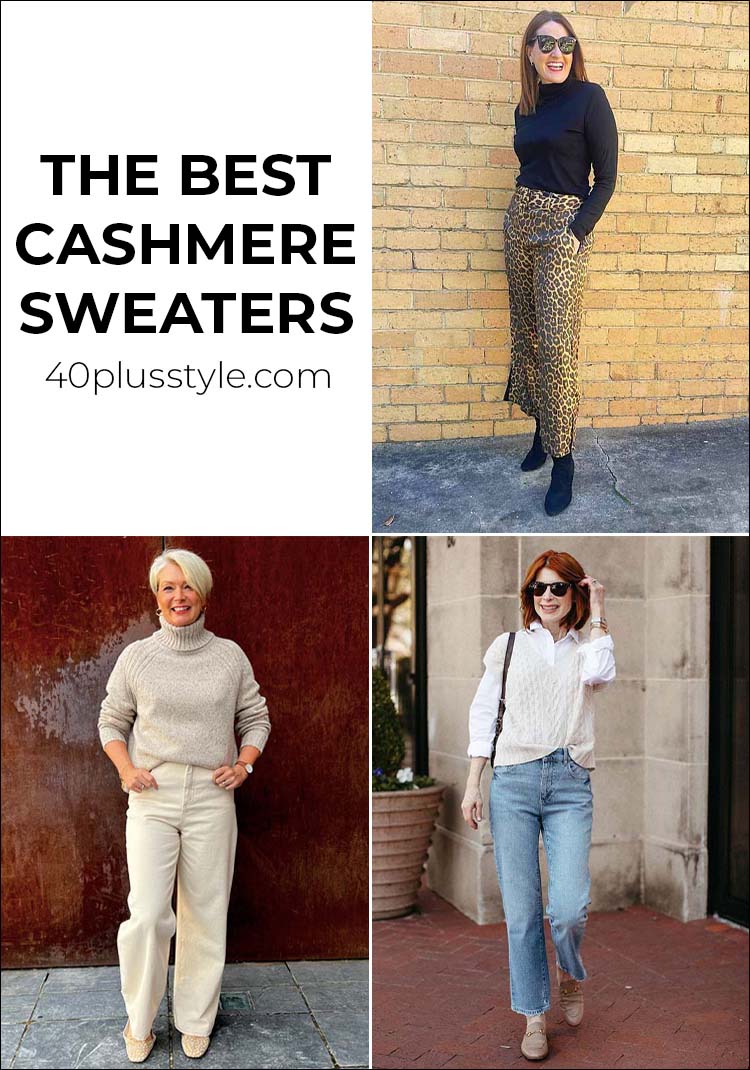 Where to shop for the best cashmere jumpers | 40plusstyle.com