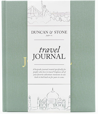 DUNCAN & STONE PAPER CO. Travel Journal | 40plusstyle.com