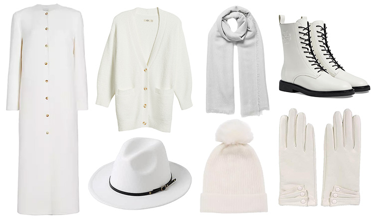 How to look fashionable in winter: white outfits for labor day and winter | 40plusstyle.com