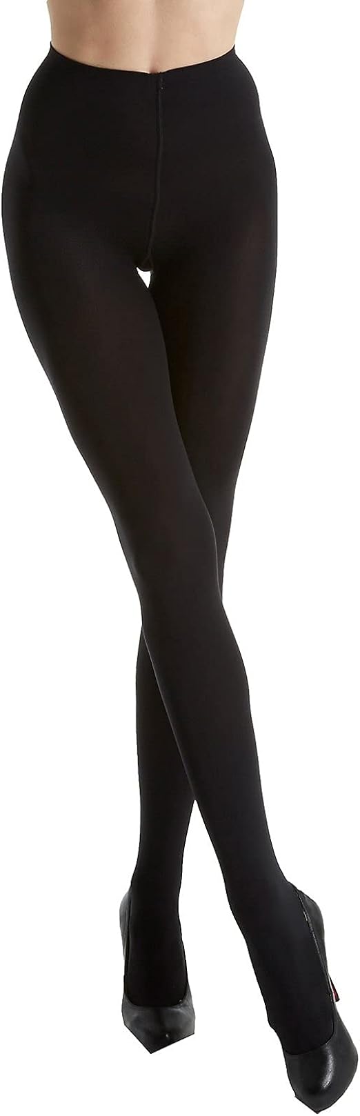 Buy Classy wrap Women Thermal Tights Warm Winter Double Lined Leggings  Stretch Fleece Footless Tights Ladies Opaque Translucent High Waisted Faux  Sheer Pantyhose Stockings - (Black) at