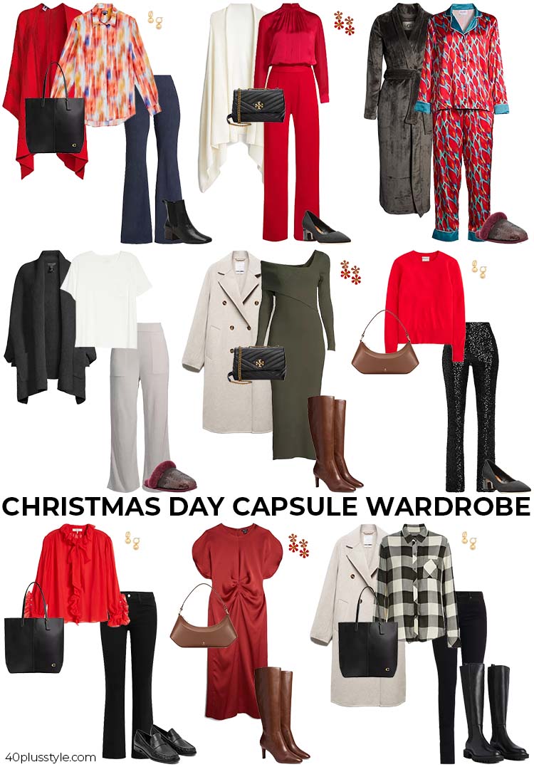 Christmas day outfits | 40plusstyle.com