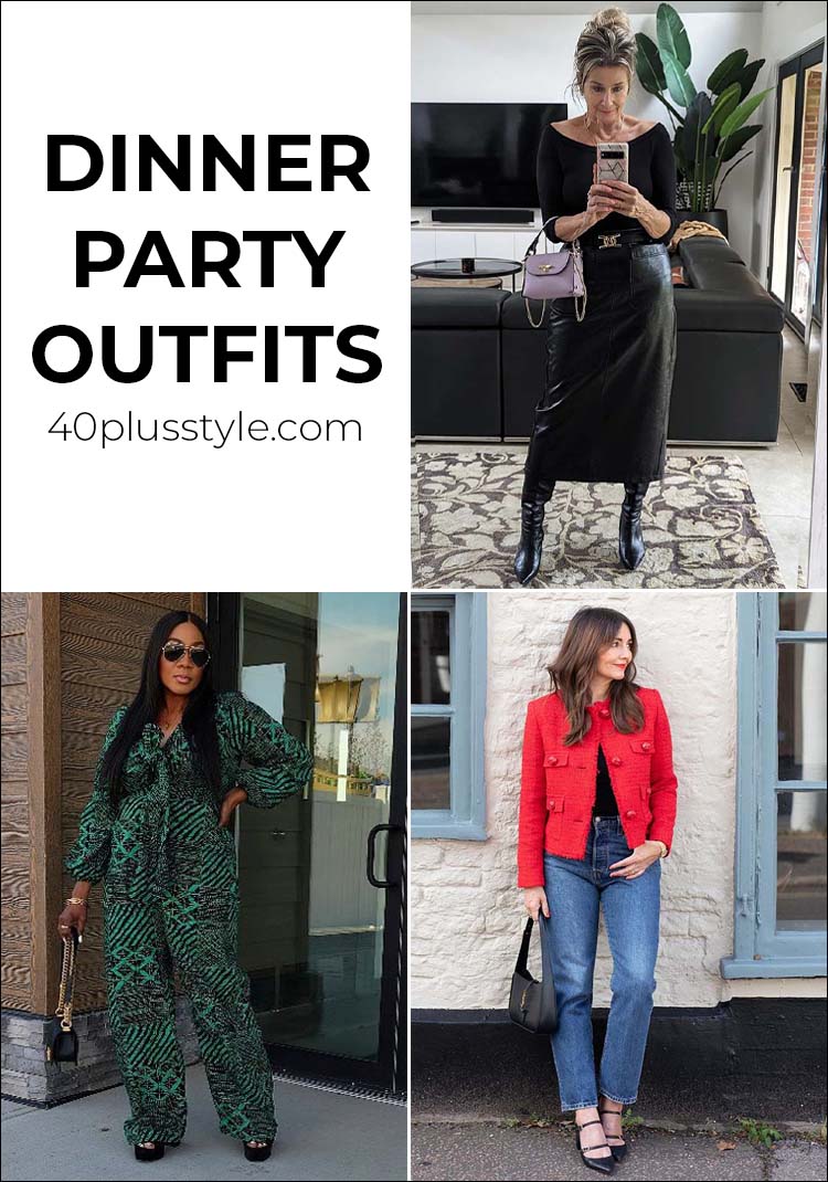 14 dinner party outfit ideas you will love - Which one is your favorite? | 40plusstyle.com