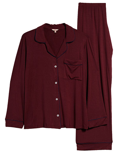 Black Friday deals - Eberjey Gisele Jersey Knit Pajamas | 40plusstyle.com