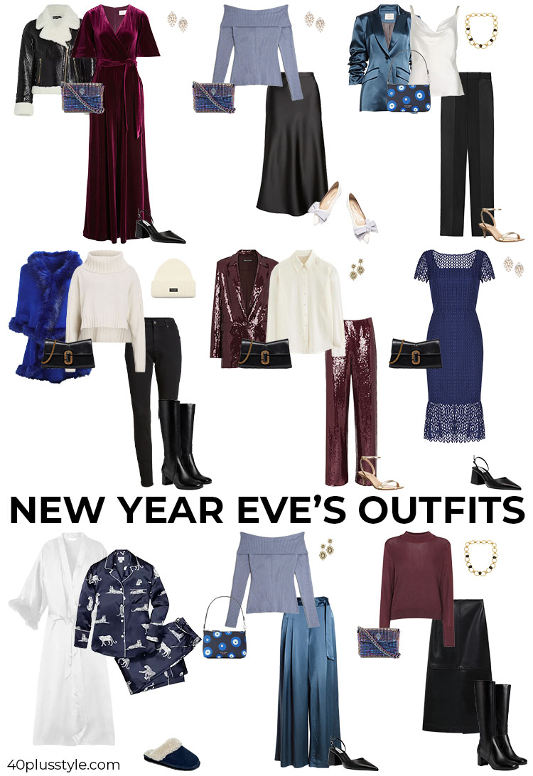 New Year Eve's outfits | 40plusstyle.com