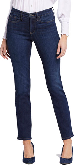 NYDJ Sheri Slim Jeans | 40plusstyle.com