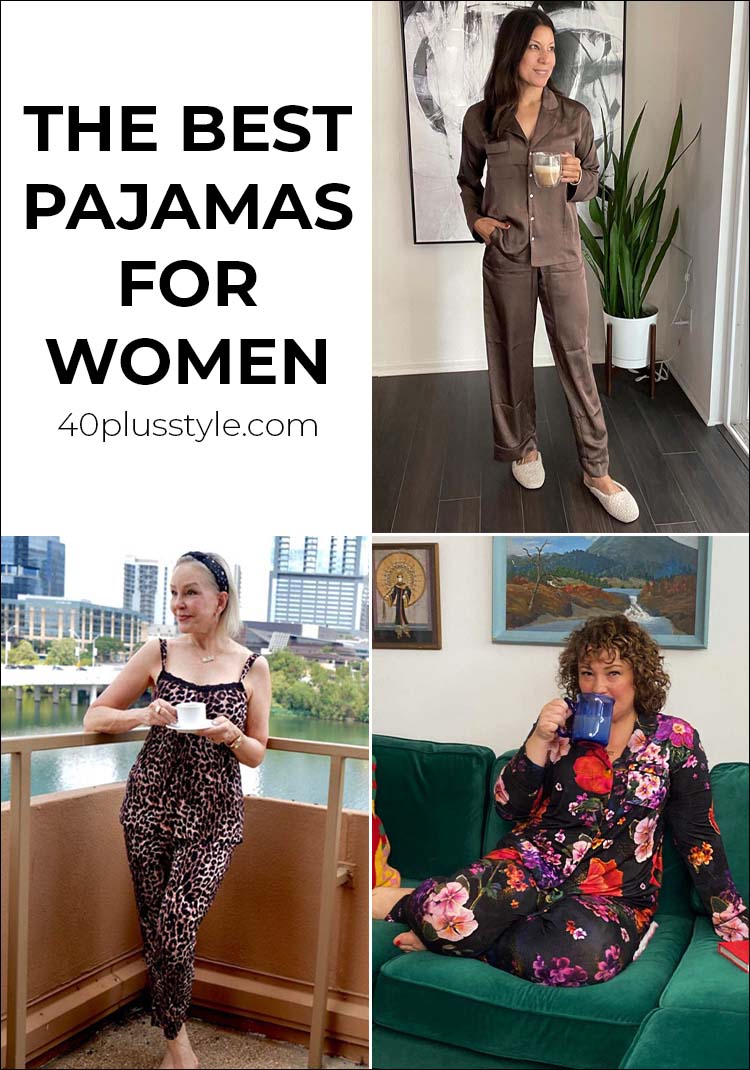 Pajamas for women: The best types of women's pajamas for women over 40 | 40plusstyle.com