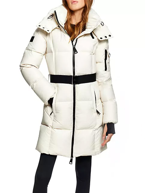 Sam. Noho Belted Down Puffer Coat | 40plusstyle.com