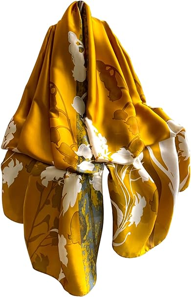 Formal dress cover up - NUWEERIR 100% Large Mulberry Silk Scarf | 40plusstyle.com