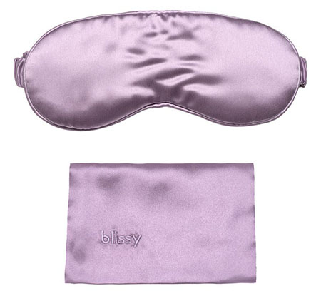 BLISSY Silk Sleep Mask | 40plusstyle.com