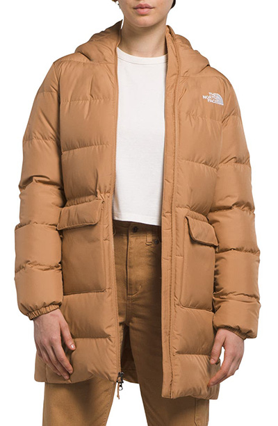 The North Face Gotham 550 Fill Power Down Hooded Parka | 40plusstyle.com