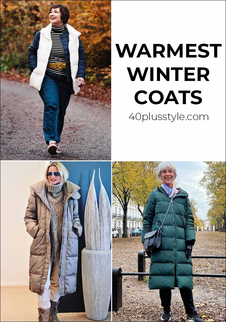 Warmest winter coats for women: The best women's coats for extreme cold | 40plusstyle.com