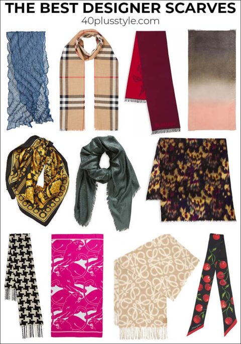 best designer scarves for women | 40+style