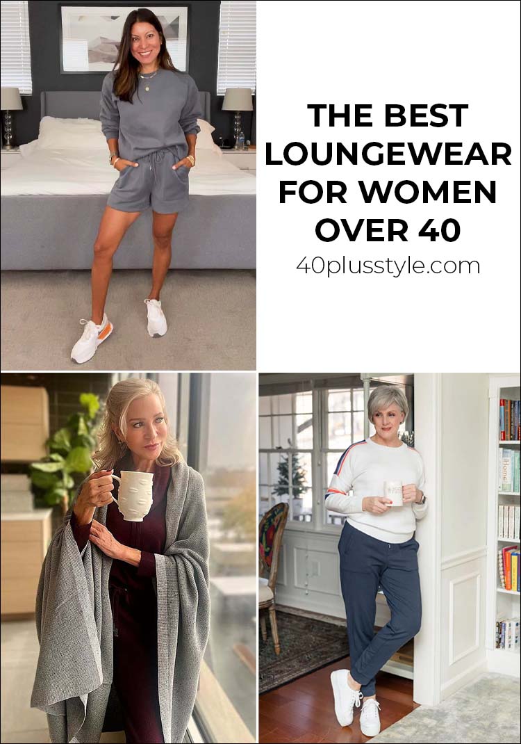 The best loungewear that makes you feel comfortable and stylish | 40plusstyle.com
