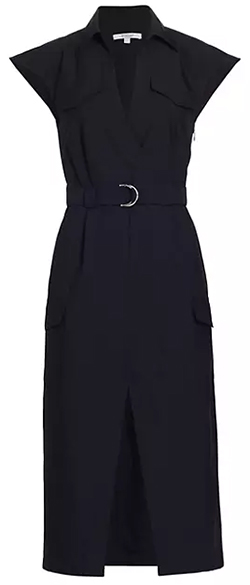 Dresses that are slimming:  Derek Lam 10 Crosby Lucy Utility Shirtdress | 40plusstyle.com