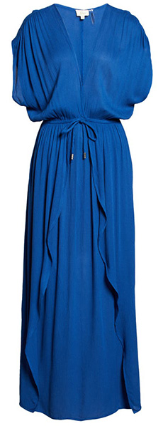Elan Wrap Maxi Cover-Up Dress | 40plusstyle.com