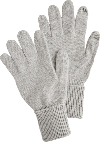 Best winter gloves for women - J.Crew Cashmere Tech-Touch Gloves | 40plusstyle.com