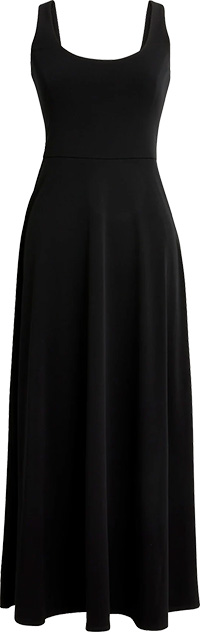 What to wear on a cruise - J.Crew A-Line Matte Jersey Midi Dress | 40plusstyle.com