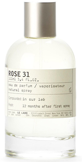Best winter perfumes: Le Labo Rose 31 Eau de Parfum | 40plusstyle.com