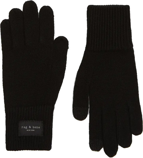 rag & bone Addison Wool Gloves | 40plusstyle.com