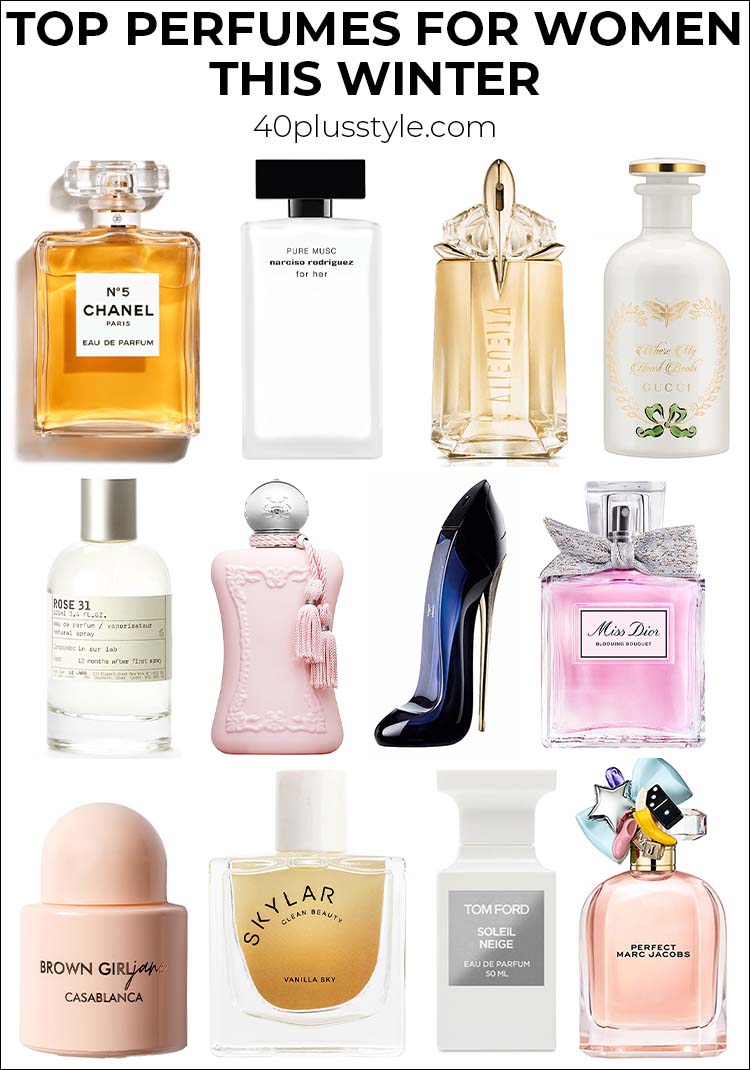 Top perfumes for women this winter: The most glamorous scents for your Christmas parties | 40plusstyle.com