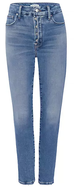 Good American Good Legs Crop Skinny Jeans | 40plusstyle.com