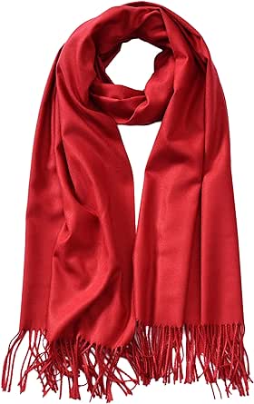 Cindy & Wendy Large Silky Pashmina Scarf | 40plusstyle.com
