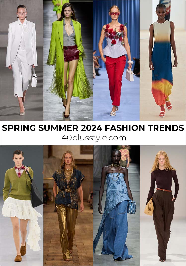 2024 fashion trends: all the best outfits to wear this spring and summer | 40plusstyle.com