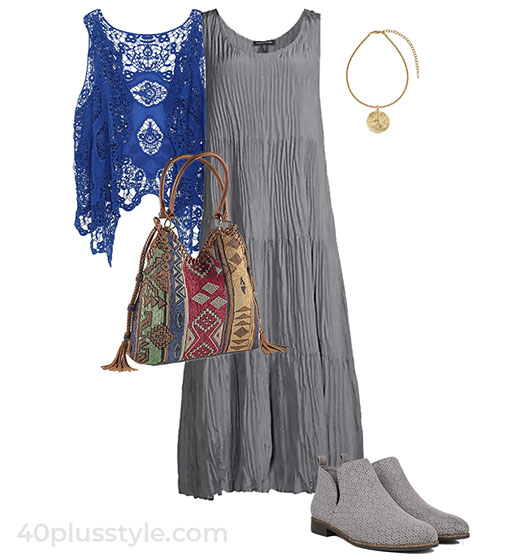 Bohemian style personality | 40plusstyle.com