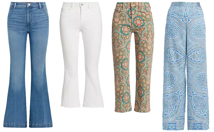 Pants and jeans for the bohemian style personality | 40plusstyle.com