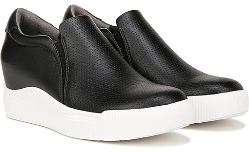 Dr. Scholl's Time Off Wedge Sneakers | 40plusstyle.com