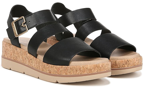 Best shoes with arch support: Dr. Scholl's Once Twice Espadrille Sandals | 40plusstyle.com