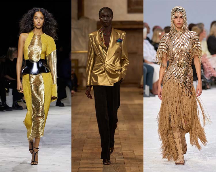 2024 color trends - gold | 40plusstyle.com