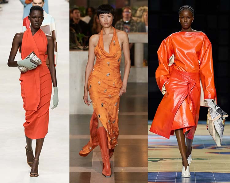 Orange in the 2024 color trends | 40plusstyle.com