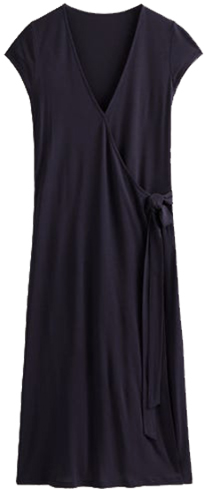 Boden Joanna Cap Sleeve Wrap Dress | 40plusstyle.com