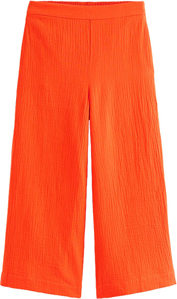 Boden Double Cloth Cropped Trousers | 40plusstyle.com