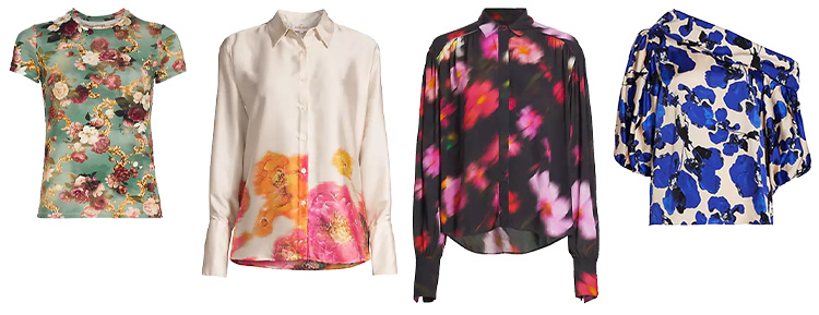 Floral tops | 40plusstyle.com