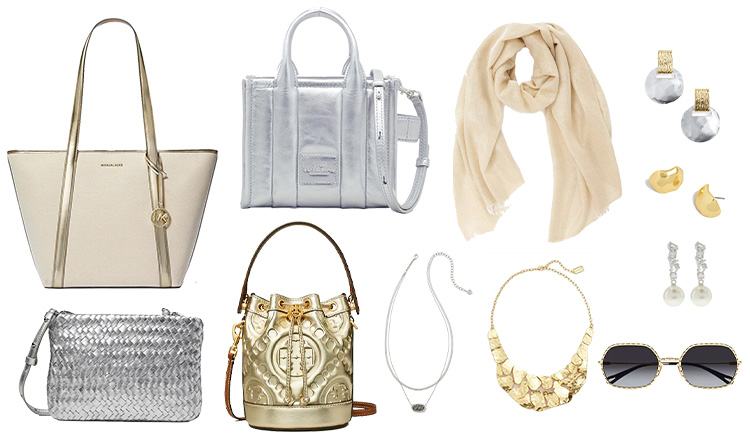 Gold and silver accessories | 40plusstyle.com