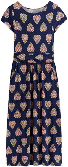 Boden Amelie Jersey Midi Dress | 40plusstyle.com