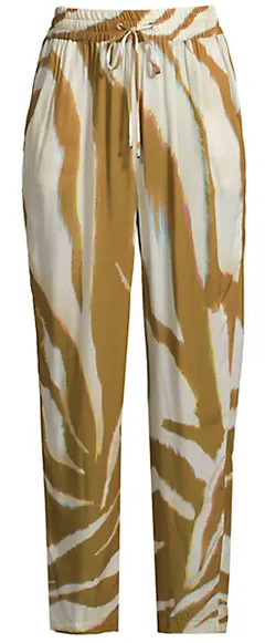 Lenny Niemeyer Swim Destinos Printed Drawstring Pants | 40plusstyle.com