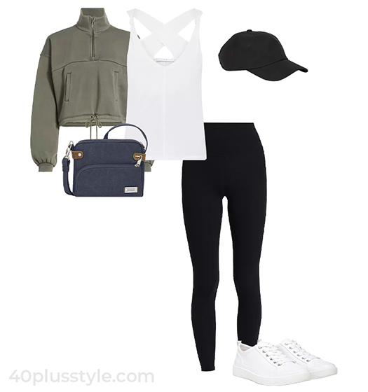 Sporty travel clothes for women | 40plusstyle.com