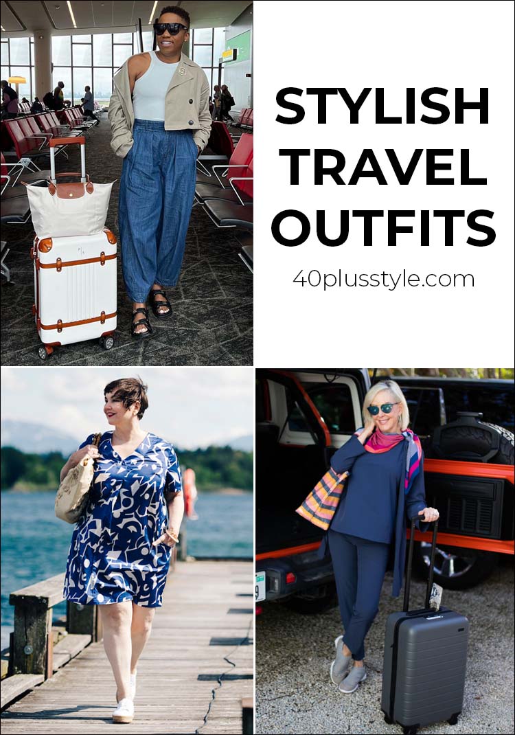 Stylish travel clothes for women over 40 | 40plusstyle.com