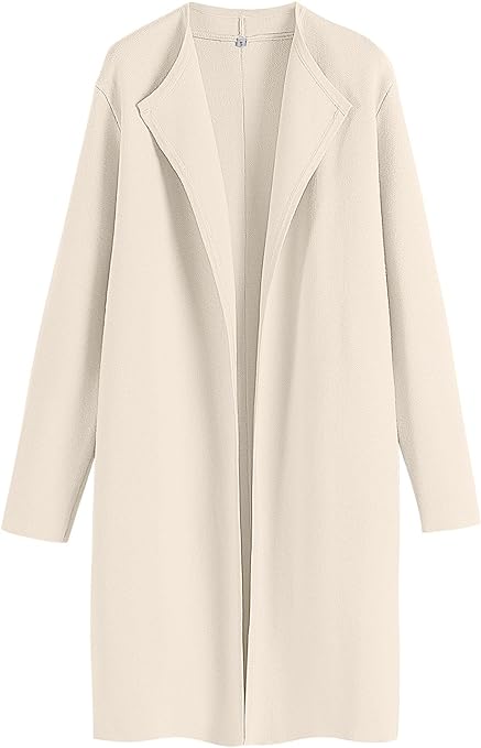 ANRABESS Open Front Jacket | 40plusstyle.com