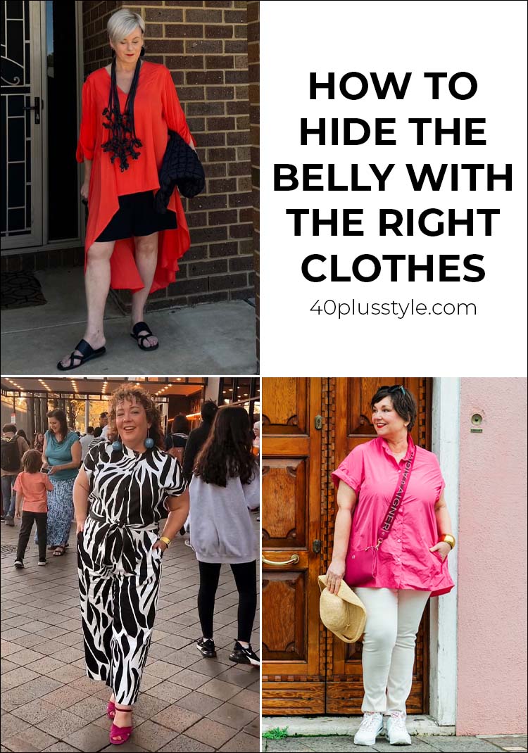 14 sure-fire ways to hide your belly with the right clothes | 40plusstyle.com