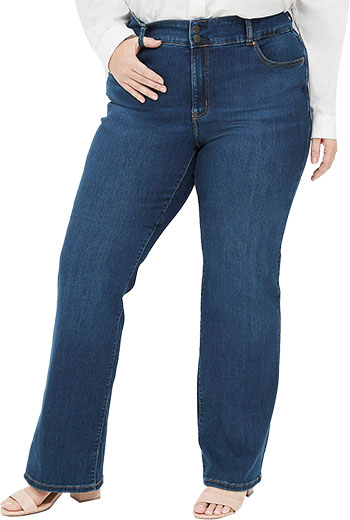 Lane Bryant Tighter Tummy Fit High-Rise Boot Jean | 40plusstyle.com